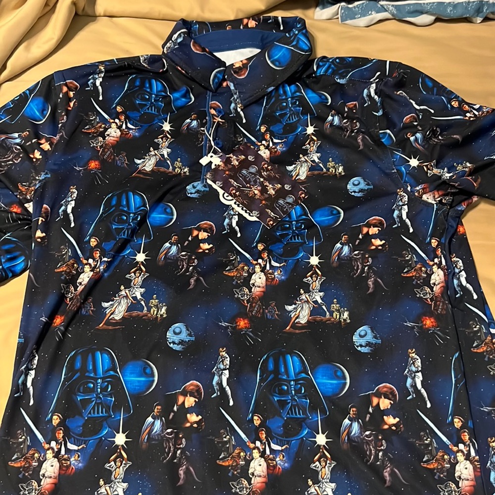 Star Wars golf polo